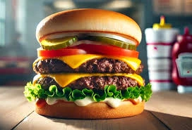 cookout burger huge