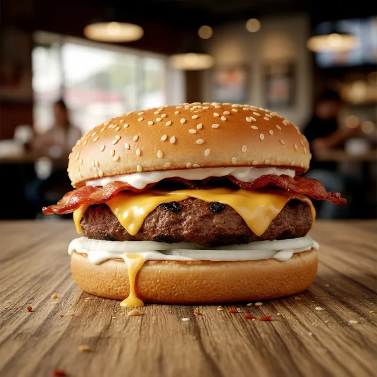 cheddar style burger